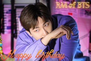 팬앤스타 애즈닷 BTS RM birthday project