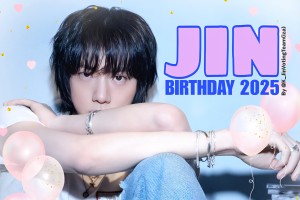 팬앤스타 애즈닷 BTS JIN birthday project