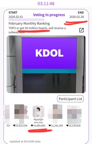 VOTE FOR HYUNJIN B-DAY ‼️