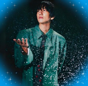 A star who shines in winter photoshoots