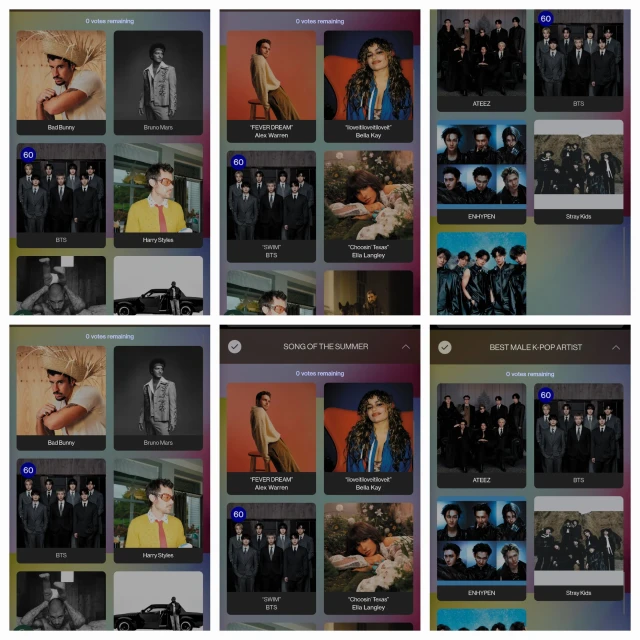 Bts for Amas