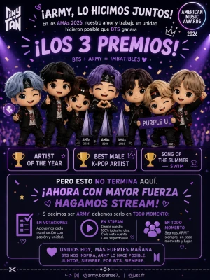 Vamos a demostrarlo ARMY 💪💜