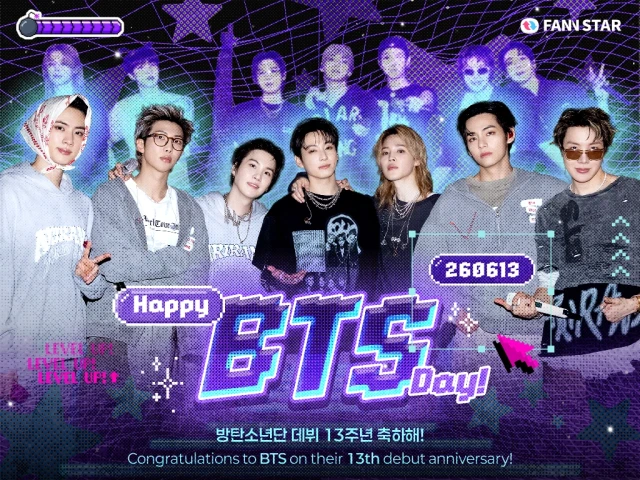 Happy 13 anniversary BTS and ARMY!