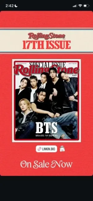 Rolling Stone BTS