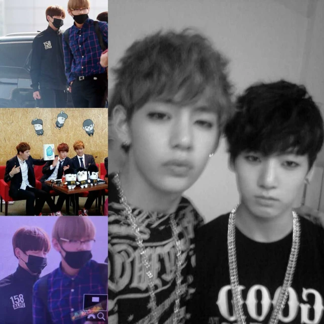Kim Taehyung Jeon Jungkook