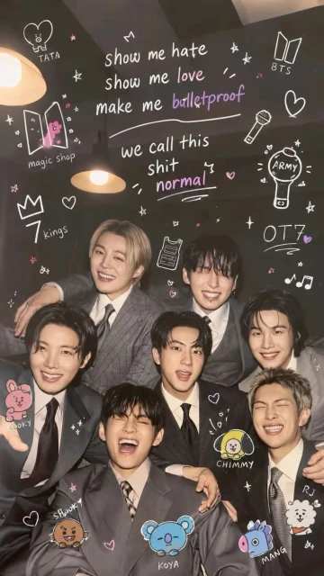 **Dear BTS,**

Thank you for filling the world with your music, kindness, and hope. Your songs have been a source of comfort during difficult times 