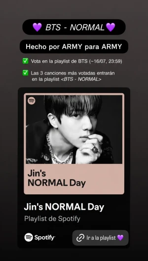 Votación en Spotify