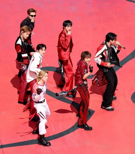 BTS en el medio tiempo del mun