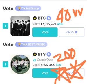 VOTE FOR BTS