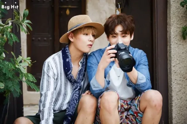Kim Taehyung Jeon Jungkook