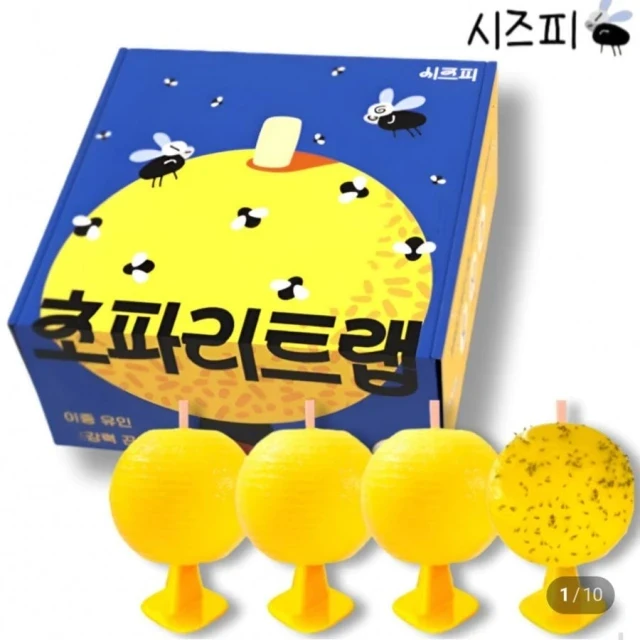 네이버 시즈피 초파리 트랩 4개입... (7,900 원)