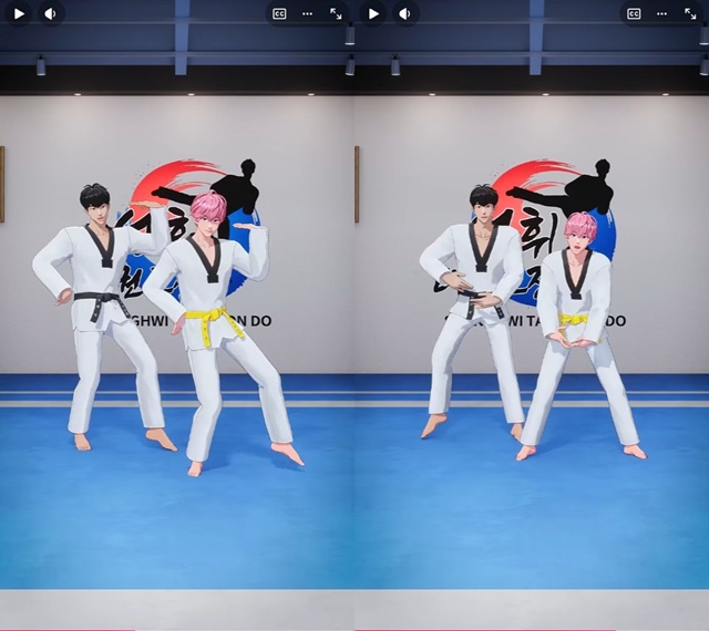 PLAVE's Bamby and Hamin Join ILLIT's 'It's Me' Challenge... 'Unexpected Charm' in Taekwondo Uniforms