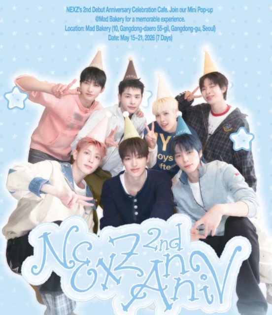 NEXZ☆トモヤ ぬいぐるみ 韓国 POP-UP 2ND ANNIV. NEXZ☆トモヤ