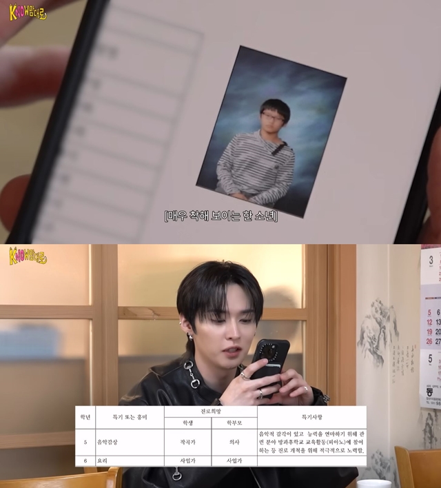 Stray Kidsのリノ、小学校の生活記録簿を電撃公開…幼い頃の夢は？