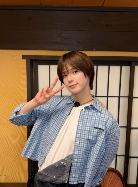 &TEAM 케이(K), 日 예능서 '만찢남' 비주얼 과시…청량미 가득