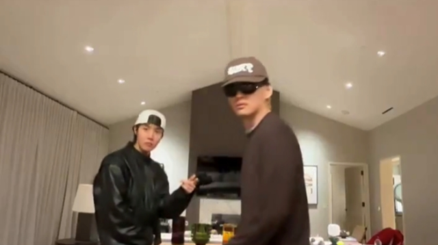 V and J-Hope React Surprised to Drake's New Song Mentioning 'BTS'... Trending on Social Media
