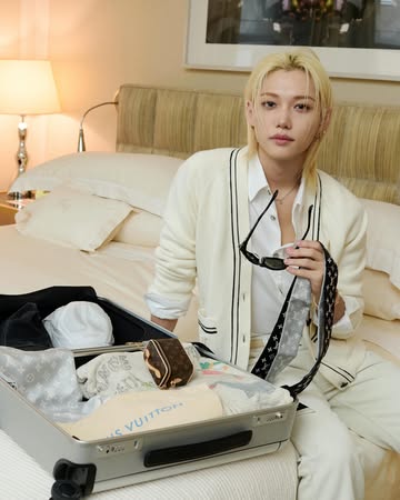 스트레이 키즈 필릭스, 루이비통과 뉴욕서 감각적 화보