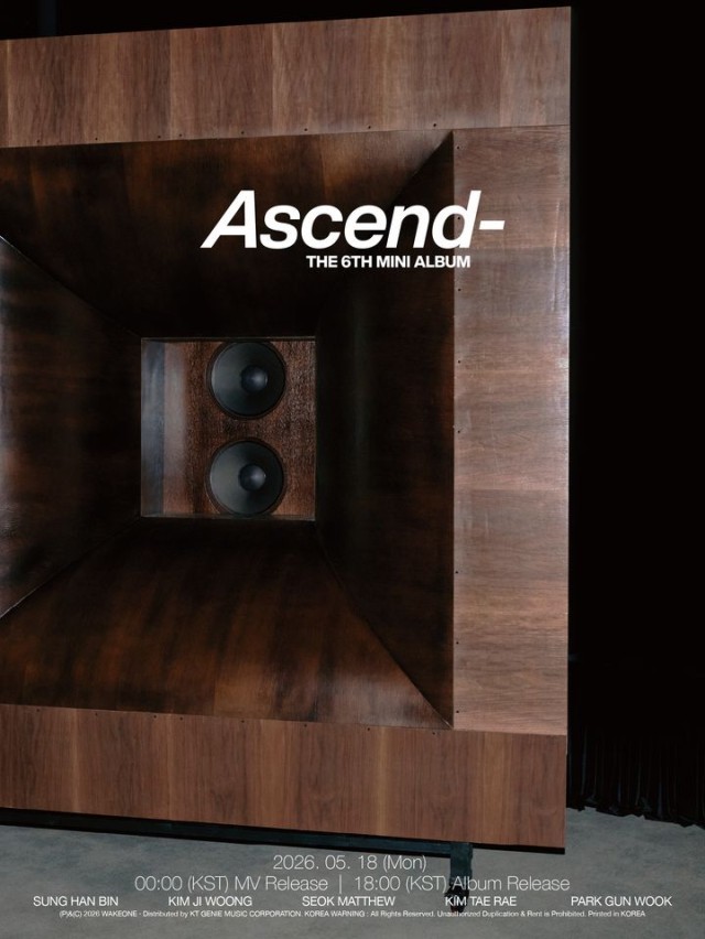 ZEROBASEONE 5人重组后的首张专辑《Ascend-》...
