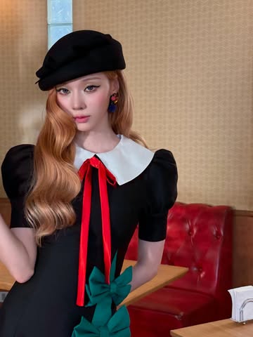 Winter reveals recent updates showcasing unique charm... Stylish all-black look catches attention