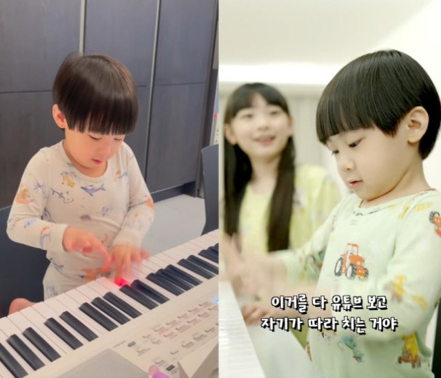 문희준, 4살 아들 피아노 영상 'AI 조작 논란' 해명