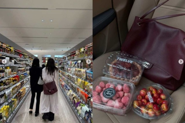 효민, 고소영과 S백화점 데이트...1484만원 C사 가방 '눈길'