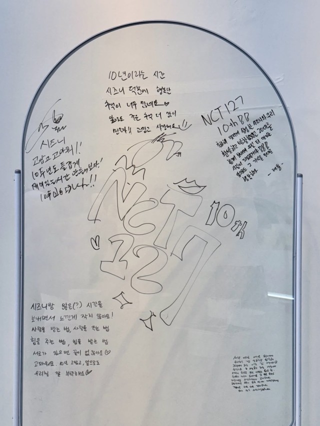 NCT 127デビュー10周年を迎え特別メッセージを公開10番目の四季という意味を込めて