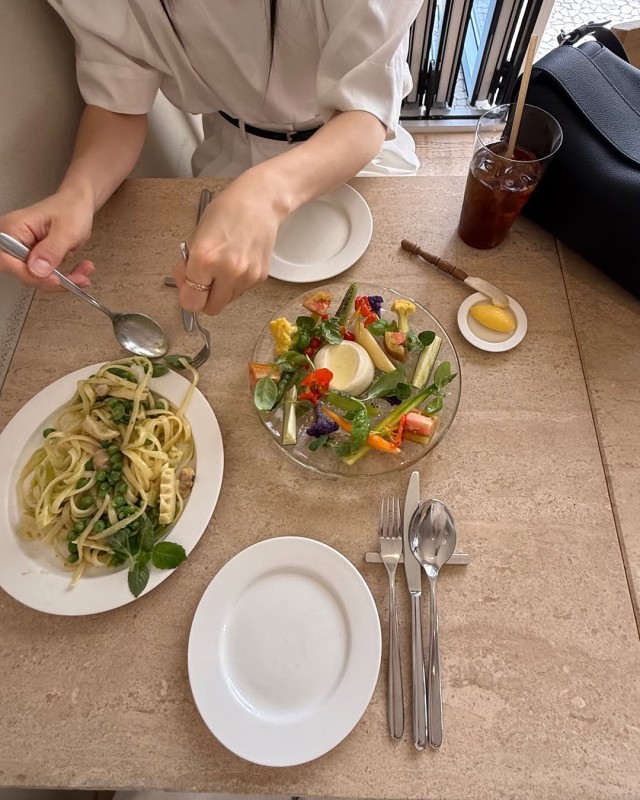 ソンヨンジェ地元の美味しい店を発見した喜びを伝えるパスタが本当に美味しかったです
