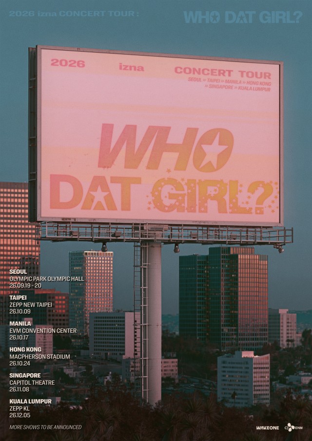 izna to hold first tour in 6 Asian cities WHO DAT GIRL starting in Seoul in September