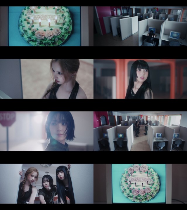 JYP's new girl group OURSUNDAYDAY releases 'ERROR 502' intro film... anticipation for their universe rises