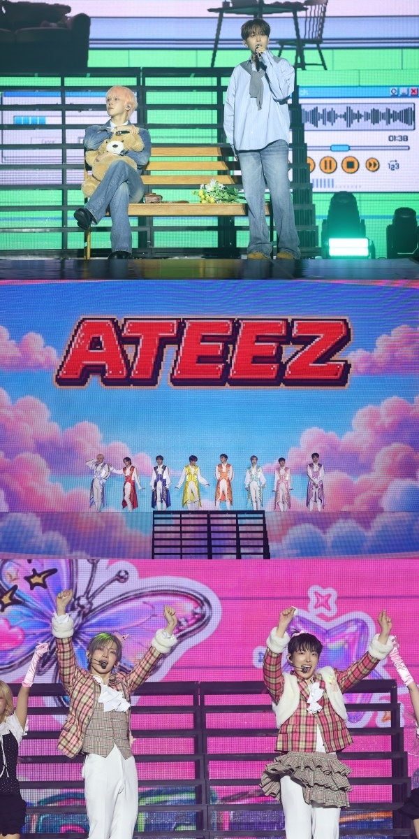 ATEEZ,为期3天的首尔粉丝见面会圆满结束......献上《Ghost》《NASA》等舞台表演