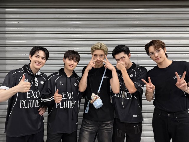 EXO,台湾高雄演唱会圆满结束......传递
