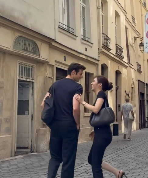 Han Seo-hee reveals model boyfriend... Couple photos become a hot topic