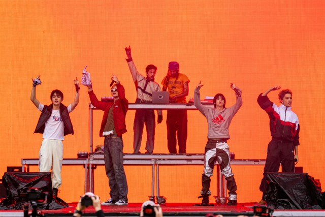 Cortis captivated 50,000 attendees at Lollapalooza Chicago... also performed a collaborative stage with Juicy J
