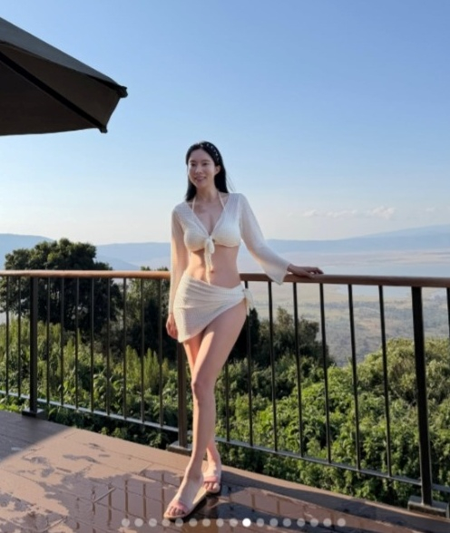 キム・ナヒ、婚約者とタンザニアで新婚旅行...SNSで旅行の近況を公開