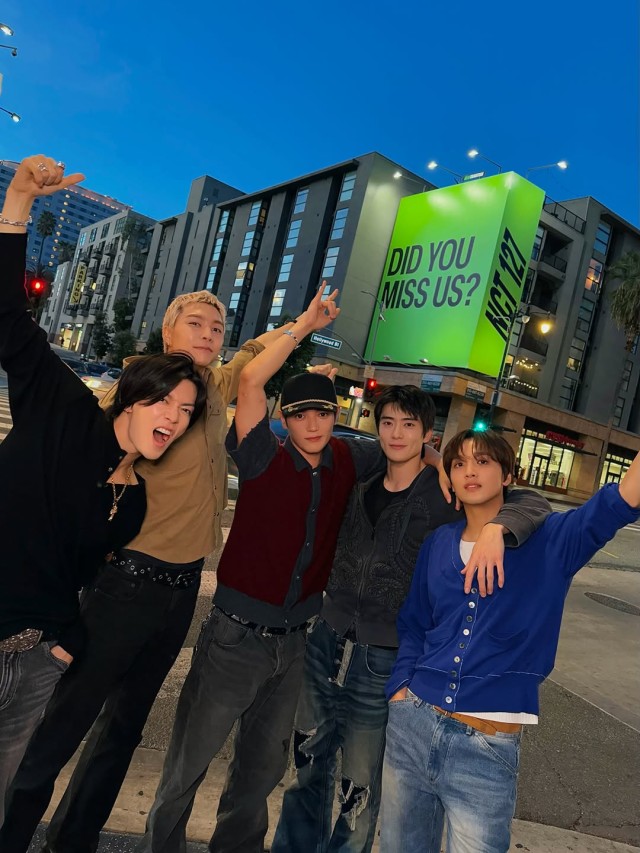 NCT 127, dynamic appearance captured on city streets... signal of comeback