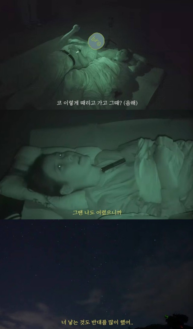 IU reveals 'shooting star observation' with younger brother... Returns to YouTube after 3 months