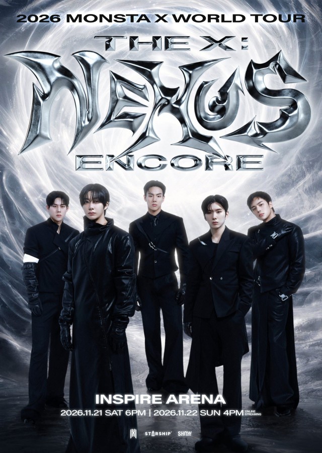 MONSTA X、11月に仁川でワールドツアーアンコール...「THE X : NEXUS」のフィナーレを飾る