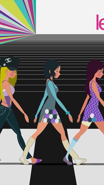 LE SSERAFIM releases new song visualizer... Eyes focused on elegant walking