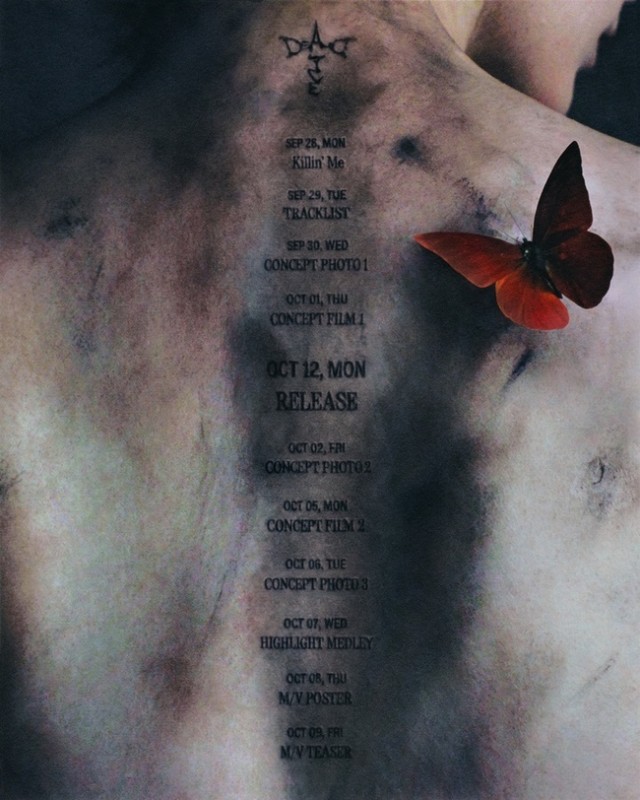 SUNG HANBIN to release first solo EP 'DEAD:ALIVE' on September 22...starting solo debut