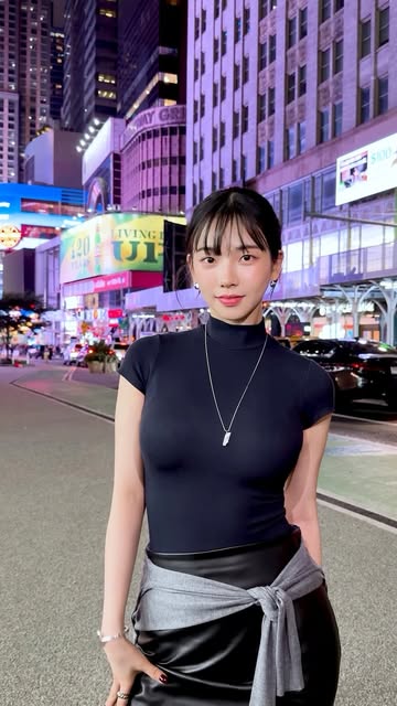 KARINA、洗練されたブラックルックで日常を公開...北米ツアー中も余裕