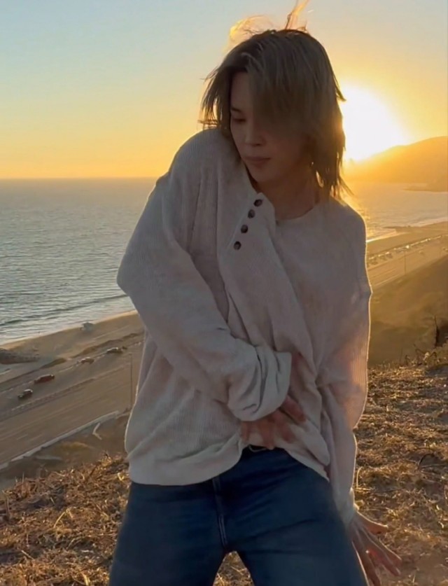 BTS Jimin, first TikTok video surpasses 15 million views · followers exceed 6.54 million