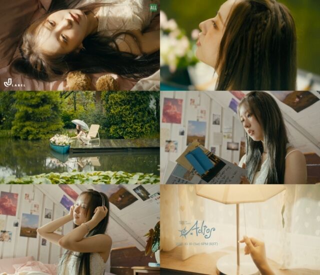 Jeon Yu Jin, first full-length album 'Adios' to be released on the 10th... contains 12 tracks and features double title songs about growth