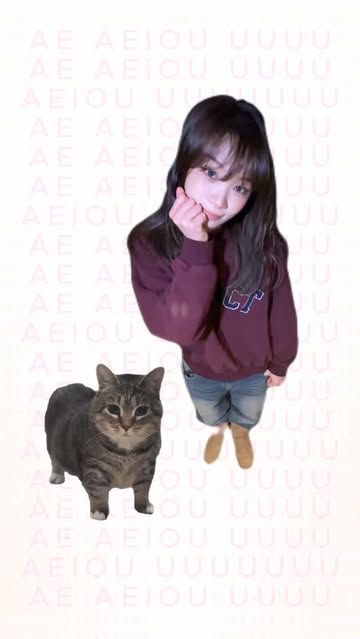 LE SSERAFIM Chaewon shares a comfortable daily life in a hoodie... warm atmosphere with a cat