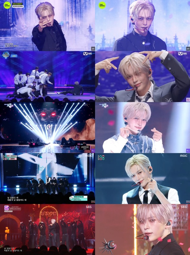 SUNG HANBIN successfully completed promotions for the first EP 'DEAD:ALIVE'... 'UNDEAD' ranks number one on iTunes in 4 regions