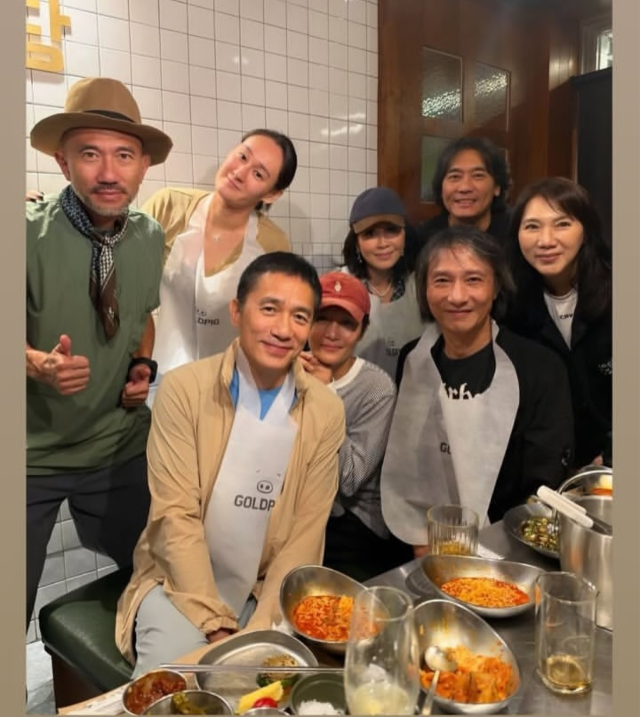 トニー・レオン・シルヴィア・チャン、台湾「金豚食堂」初の海外店舗訪問を証明