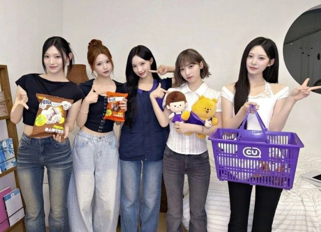 리센느 cu편의점 광고 계약