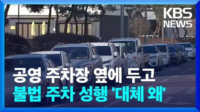 한국의 진짜 이상한 주차 문화