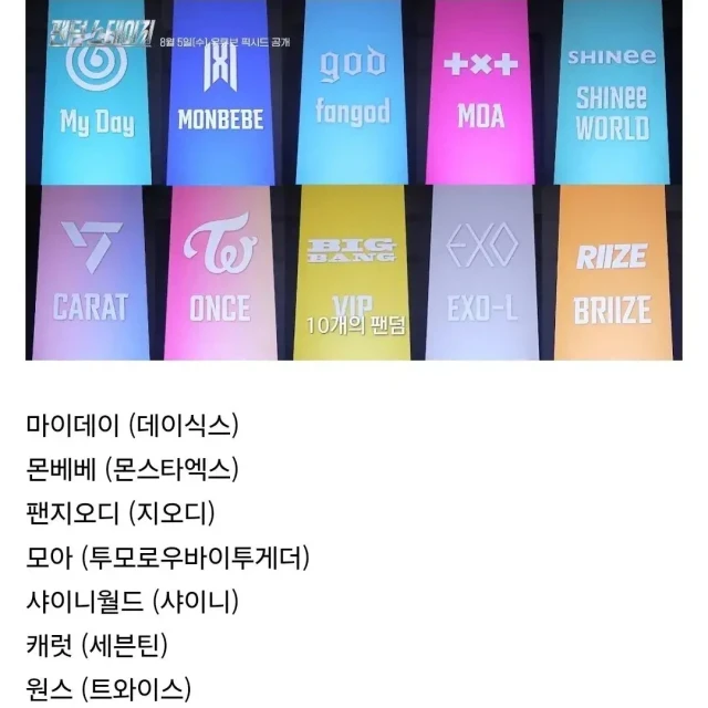 이제는 아이돌 \'팬덤\'도 서바이벌 프로 나옴