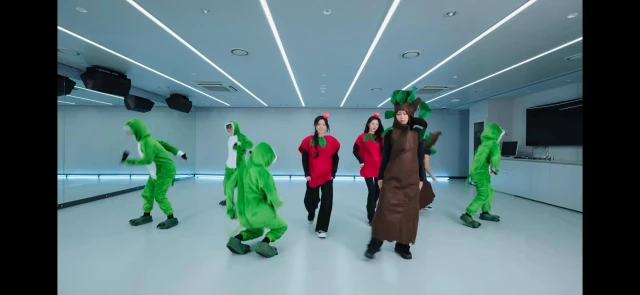 댄서들 벌칙 받은것 같다는 도드리 안무영상