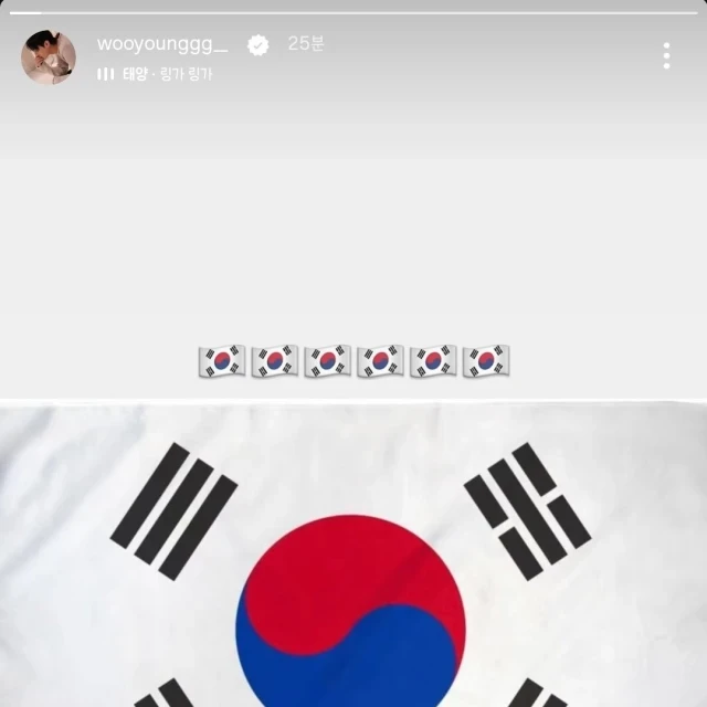 에이티즈 우영 광복절 스토리 일본팬들 반응